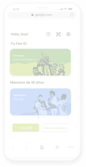 Mockup de LigaMX creado por Launchy